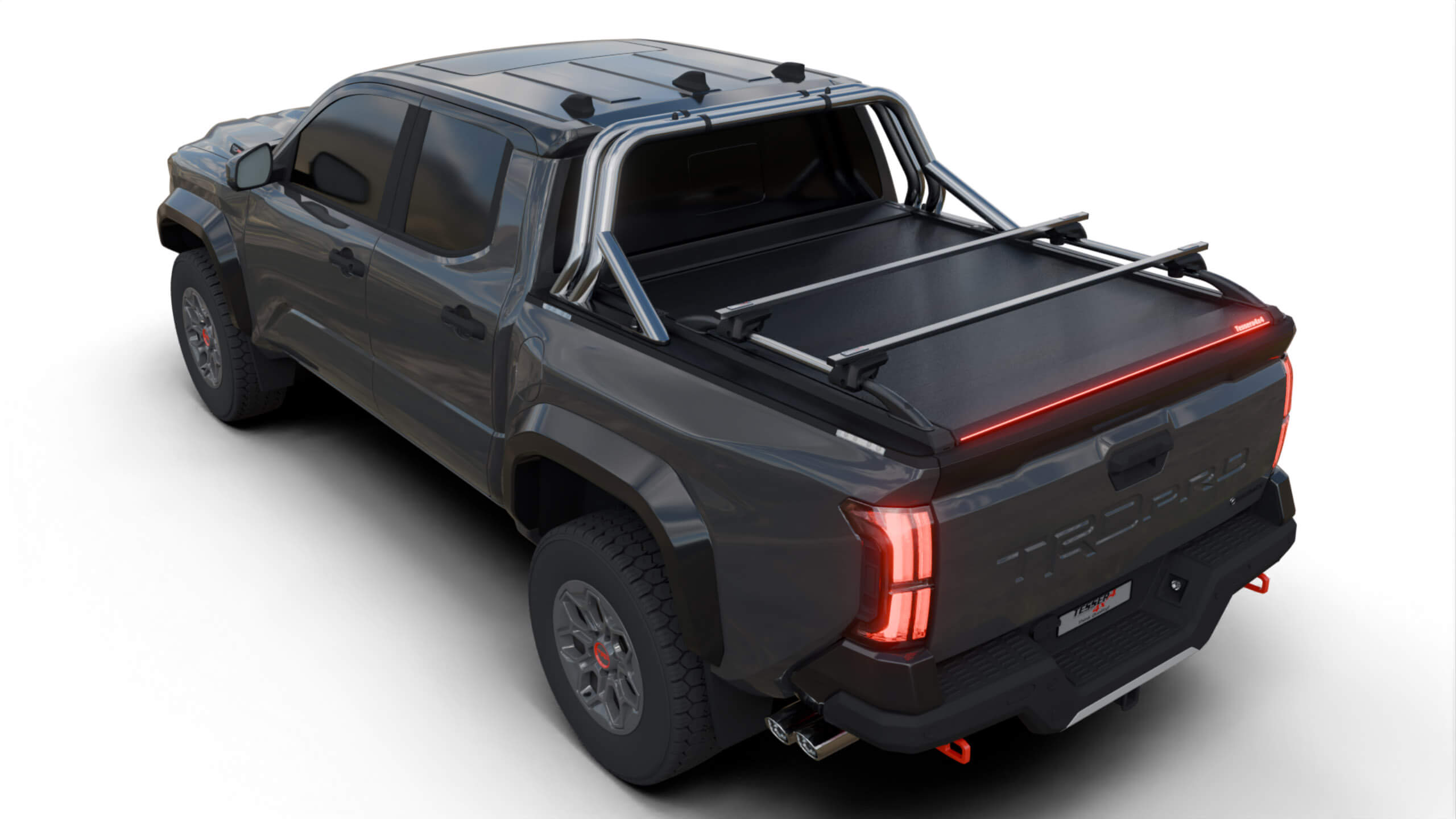 Tessera Roll+ Laderaumabdeckung "Basic" für Toyota Tacoma 5 feet 2024+ D/C TESS 1433 ROLL black matt