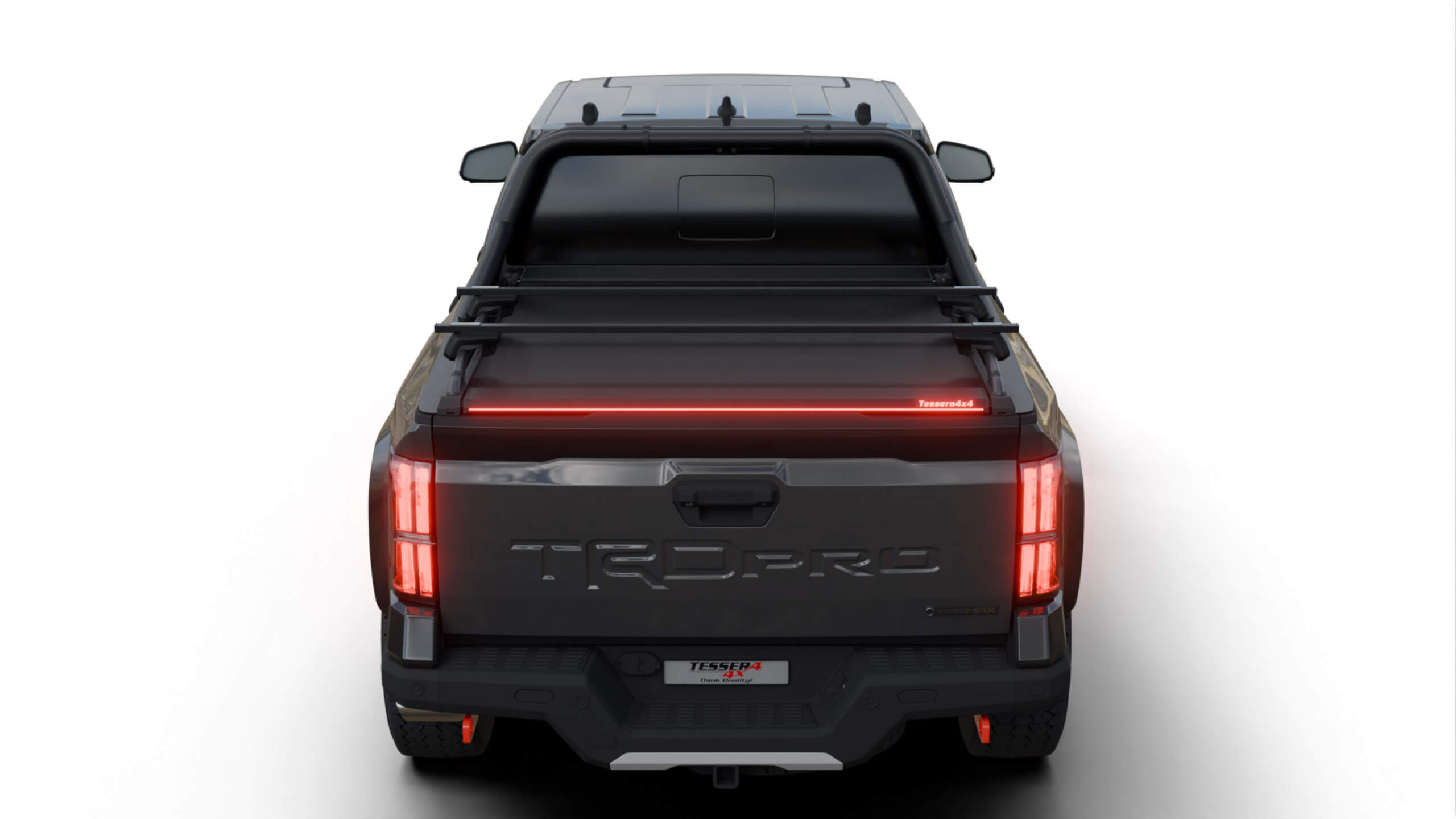 Tessera Roll+ Laderaumabdeckung "Basic" für Toyota Tacoma 6 feet 2024+ TESS 14331 ROLL black matt