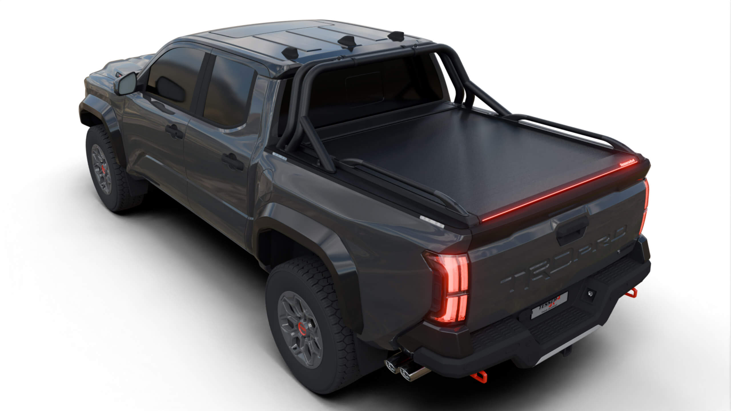 Tessera Roll+ Laderaumabdeckung "Basic" für Toyota Tacoma 5 feet 2024+ D/C TESS 1433 ROLL black matt