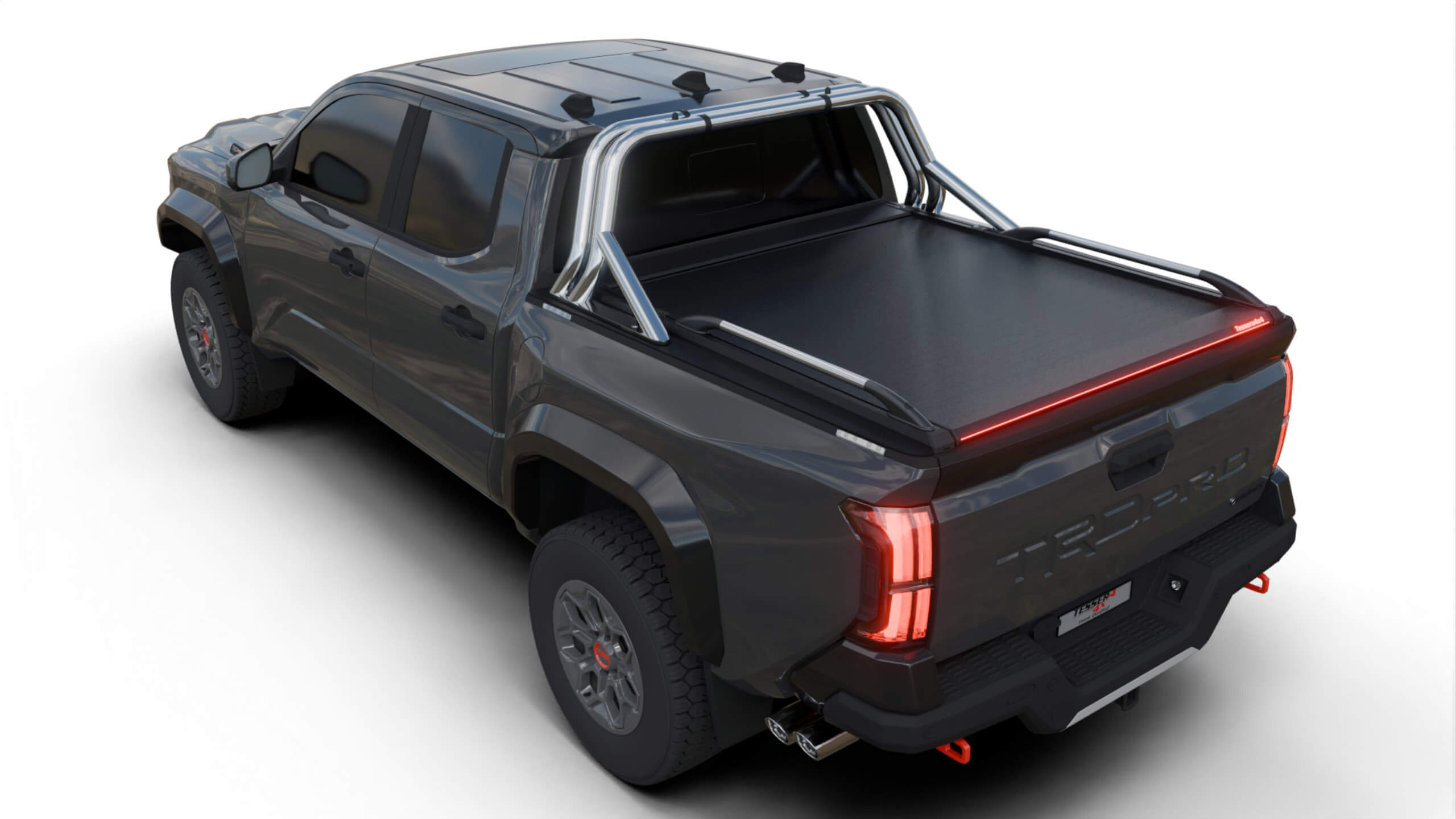 Tessera Roll+ Laderaumabdeckung "Basic" für Toyota Tacoma 5 feet 2024+ D/C TESS 1433 ROLL black matt