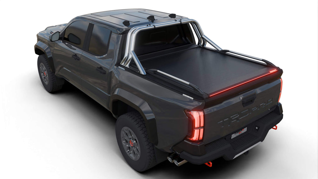 Tessera Roll+ Laderaumabdeckung "Basic" für Toyota Tacoma 6 feet 2024+ TESS 14331 ROLL black matt