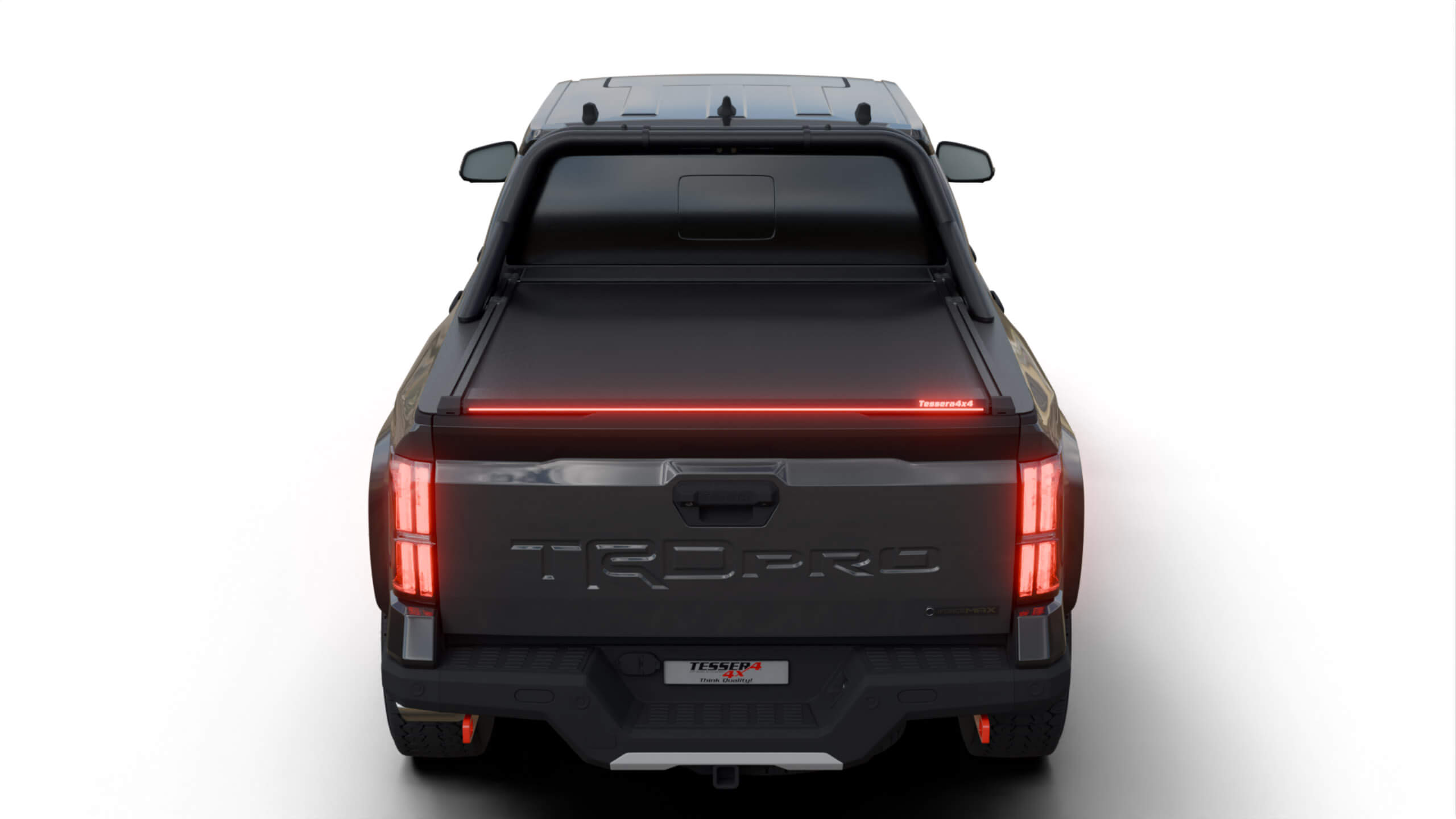 Tessera Roll+ Laderaumabdeckung "Basic" für Toyota Tacoma 6 feet 2024+ TESS 14331 ROLL black matt