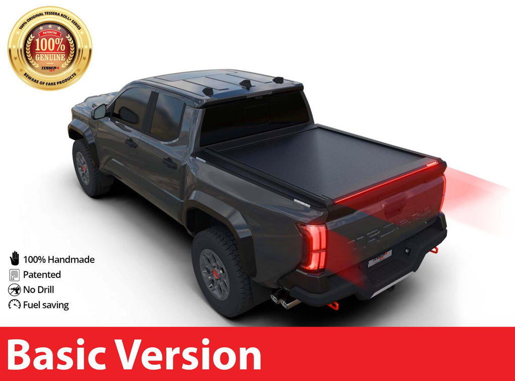Tessera Roll+ Laderaumabdeckung "Basic" für Toyota Tacoma 5 feet 2024+ D/C TESS 1433 ROLL black matt