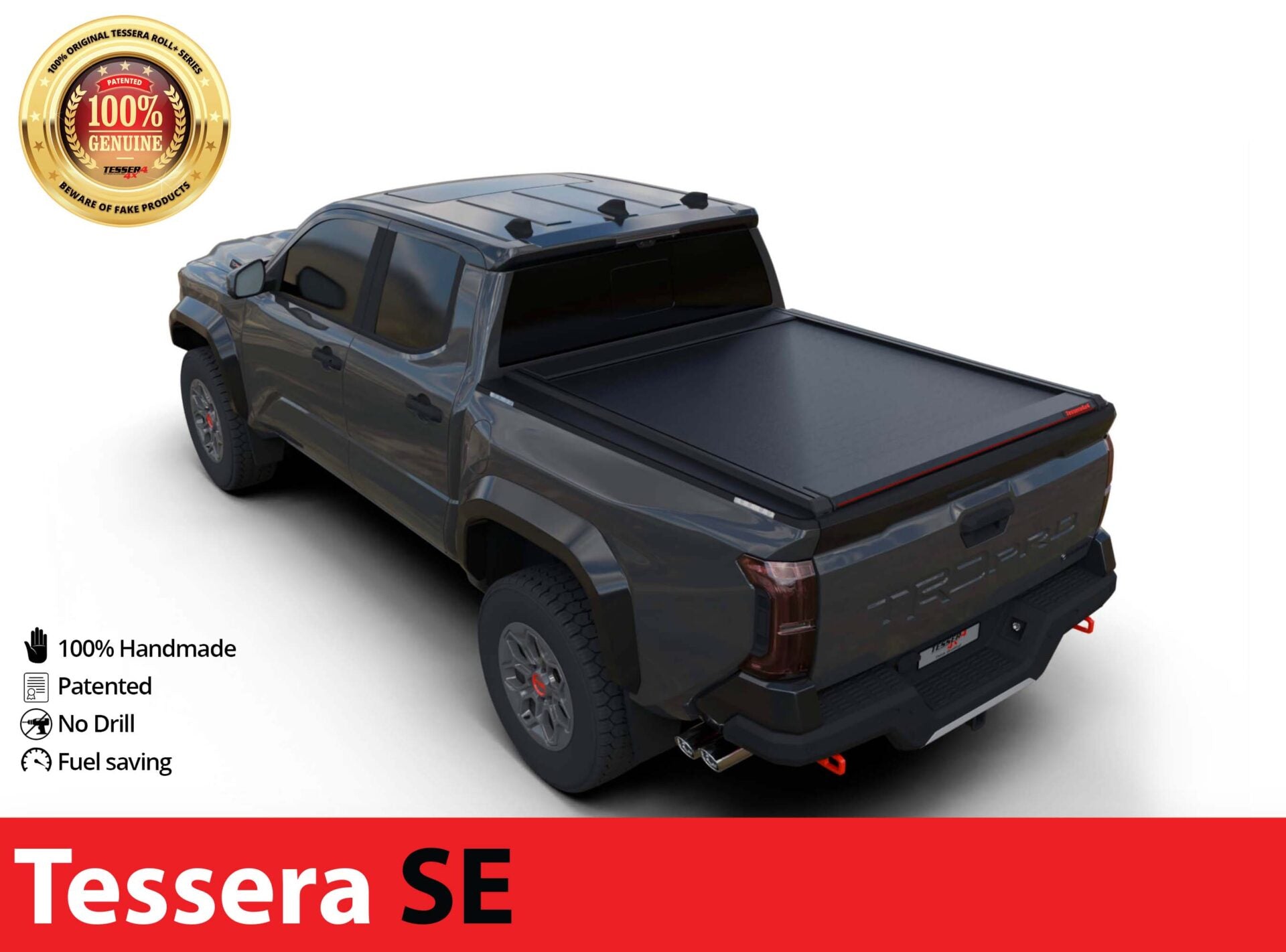 Laderaumabdeckung Tessera SE für Toyota Tacoma 5 feet 2024+ D/C TESS 1533 SE black matt
