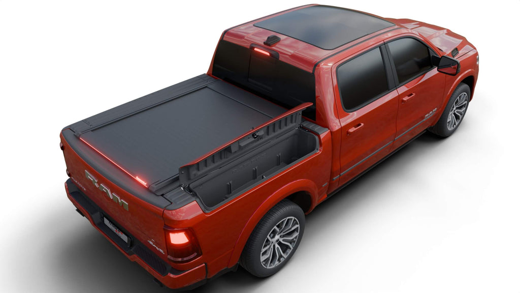 Tessera Roll+ Laderaumabdeckung "Basic" für Dodge Ram RamBox 2019+ short bed (1500 - 1500 TRX - 1500 CLASSIC) TESS 14240 ROLL black matt