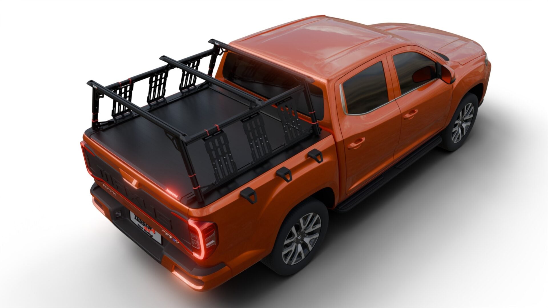 Tessera Roll+ Laderaumabdeckung "Basic" für Maxus T60 / T90 EV D/C Double Cab TESS 1445 ROLL black matt