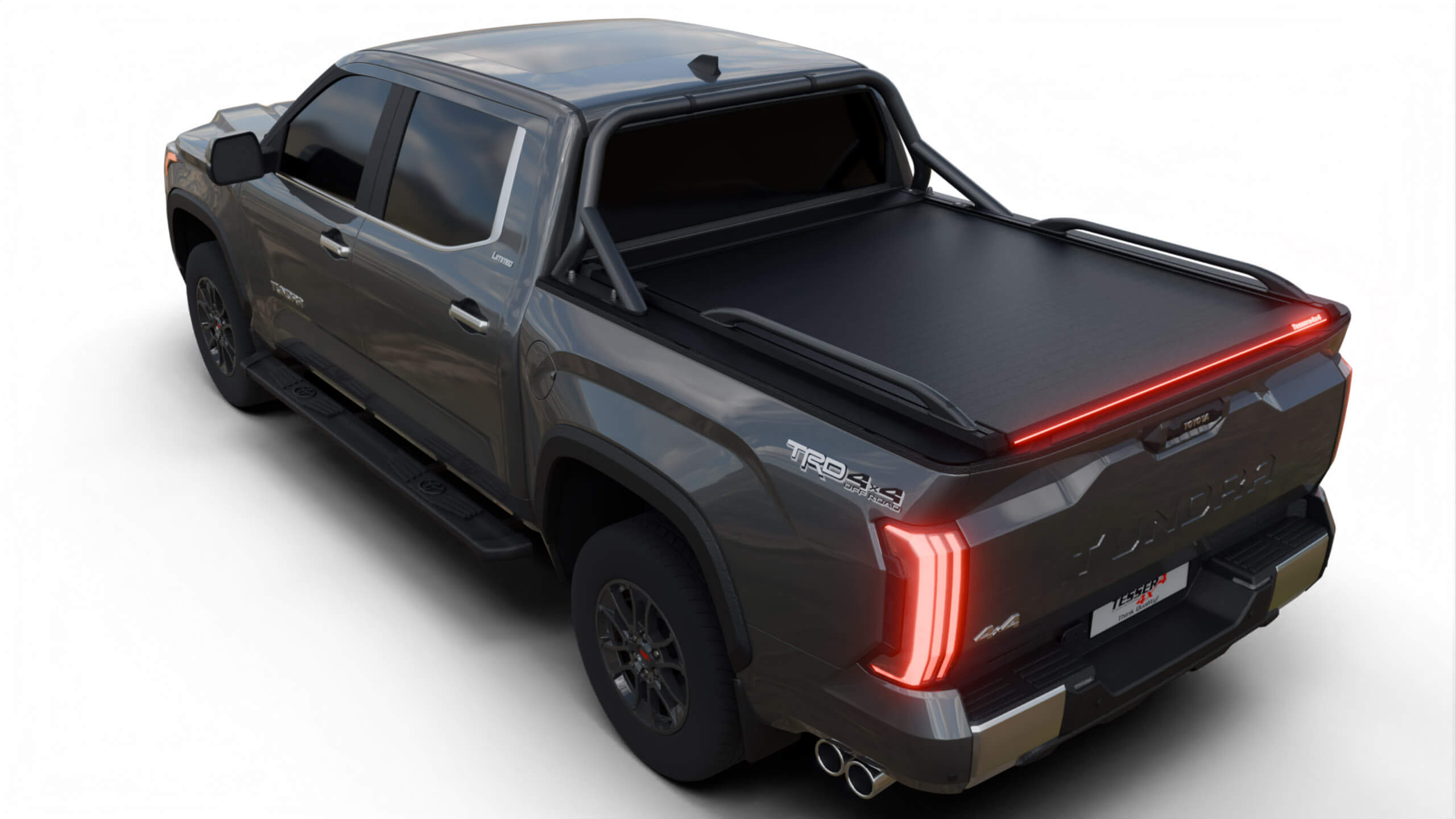 Tessera Roll+ Laderaumabdeckung "Basic" für Toyota Tundra 6.5 feet 2022+ TESS 14311 ROLL black matt
