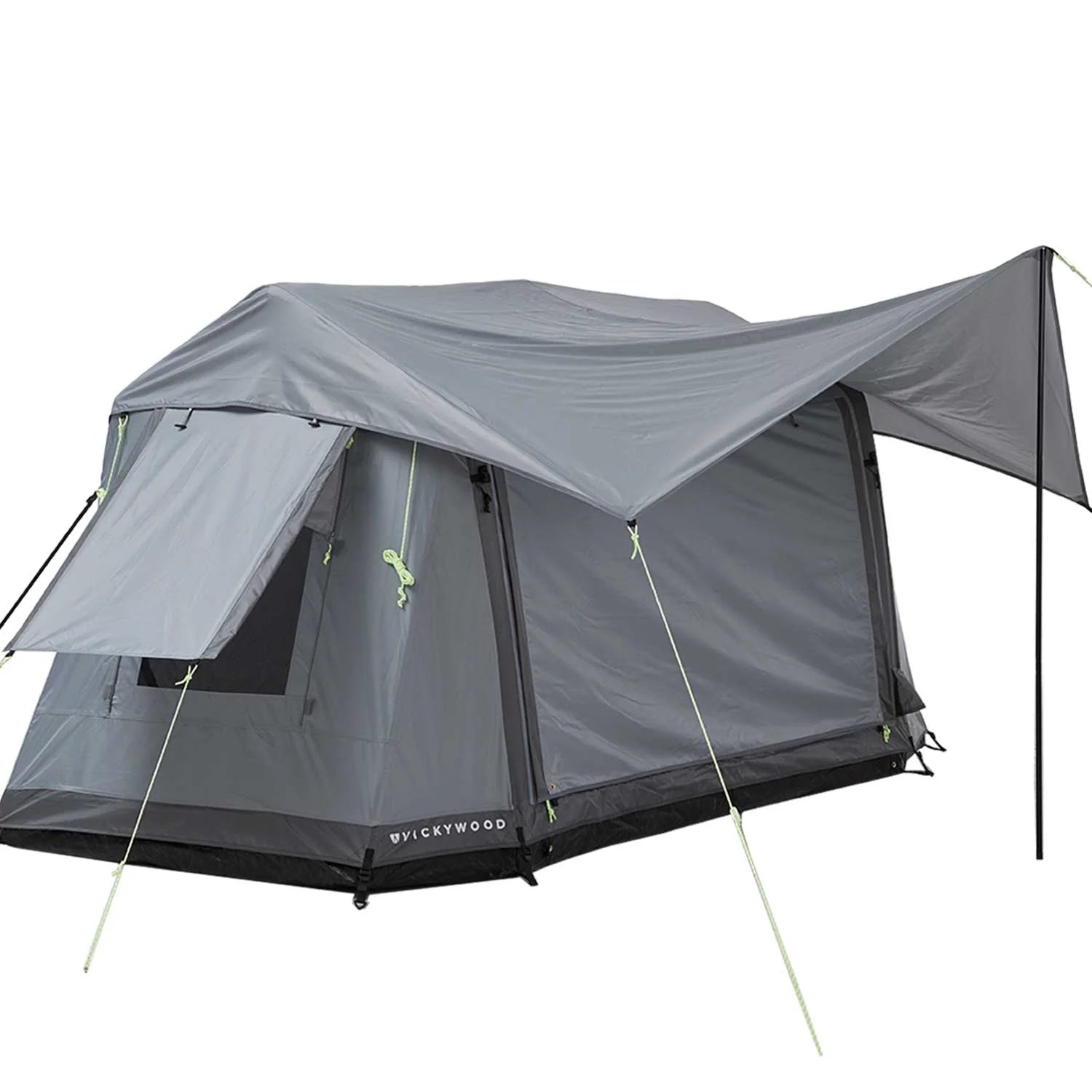 Vickywood Freistehendes Campingzelt aufblasbar 140 grau
