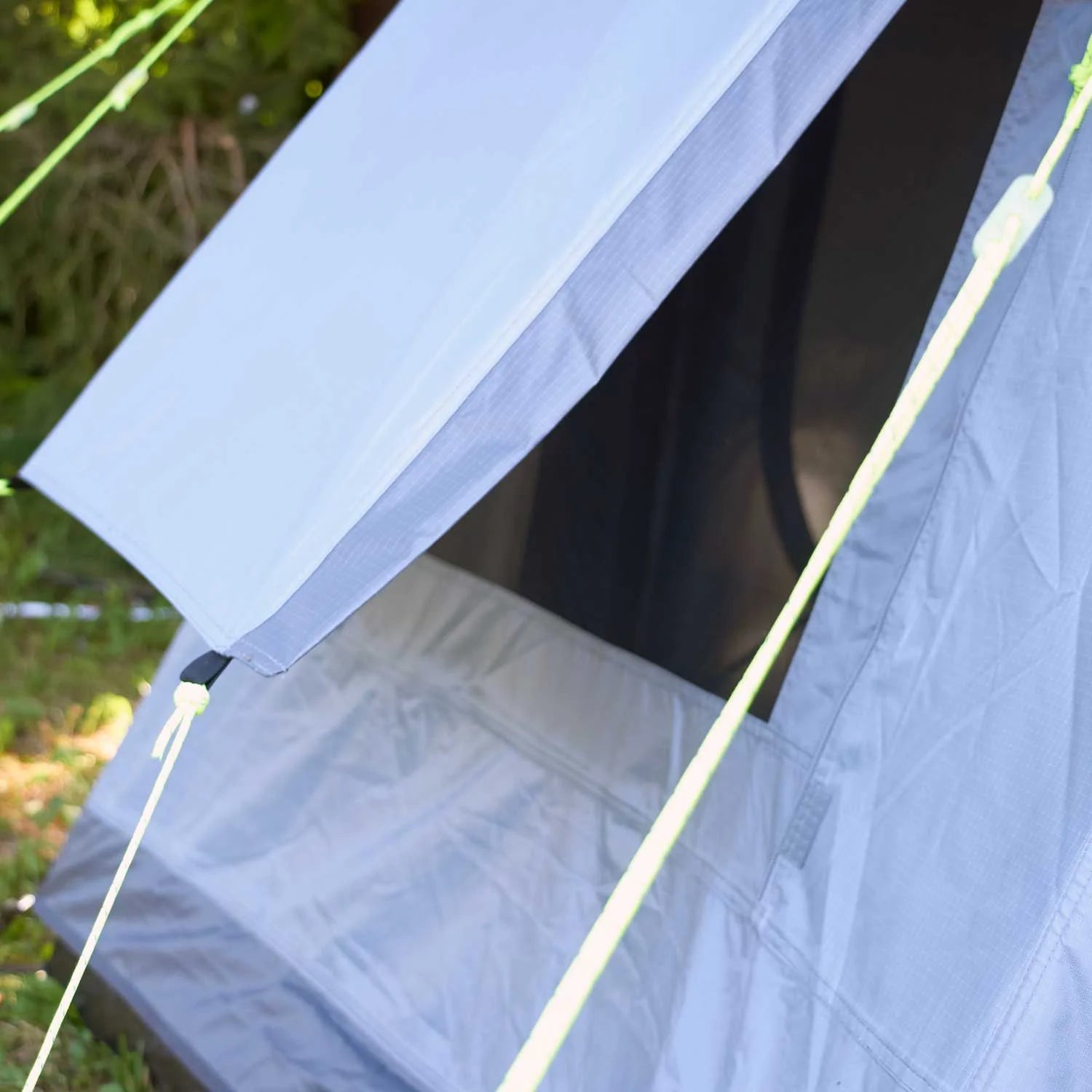 Vickywood Freistehendes Campingzelt aufblasbar 140 grau