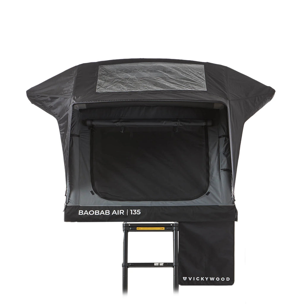 Aufblasbares Luft-Klappzelt BAOBAB AIR 135 grau