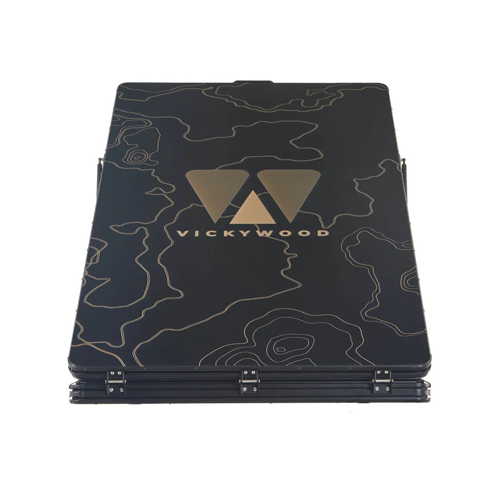 Alu Triangle Hartschalen Dachzelt CUMARU LIGHT 152 ECO goldbraun