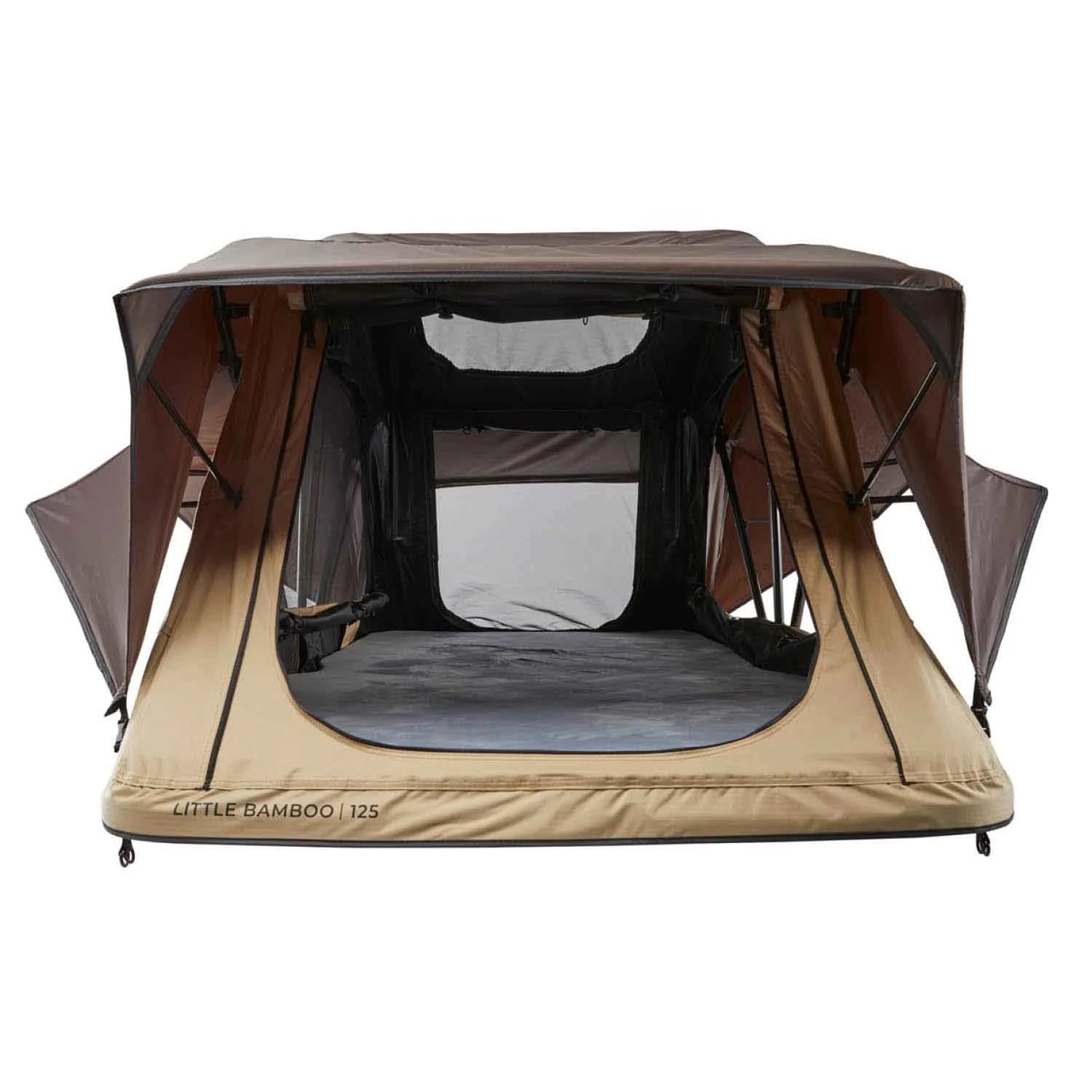 Dachzelt mit Vorzelt LITTLE BAMBOO 125 coffee