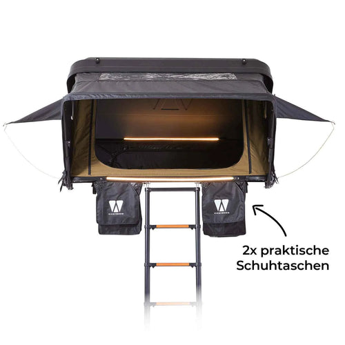 Hybrid-Dachzelt MIGHTY OAK Gen.3 190 ECO goldbraun