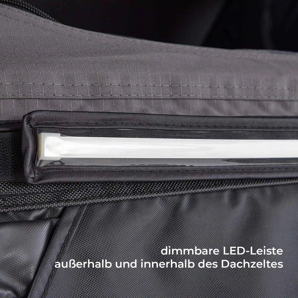 Hybrid-Dachzelt MIGHTY OAK Gen.3 190 ECO grau