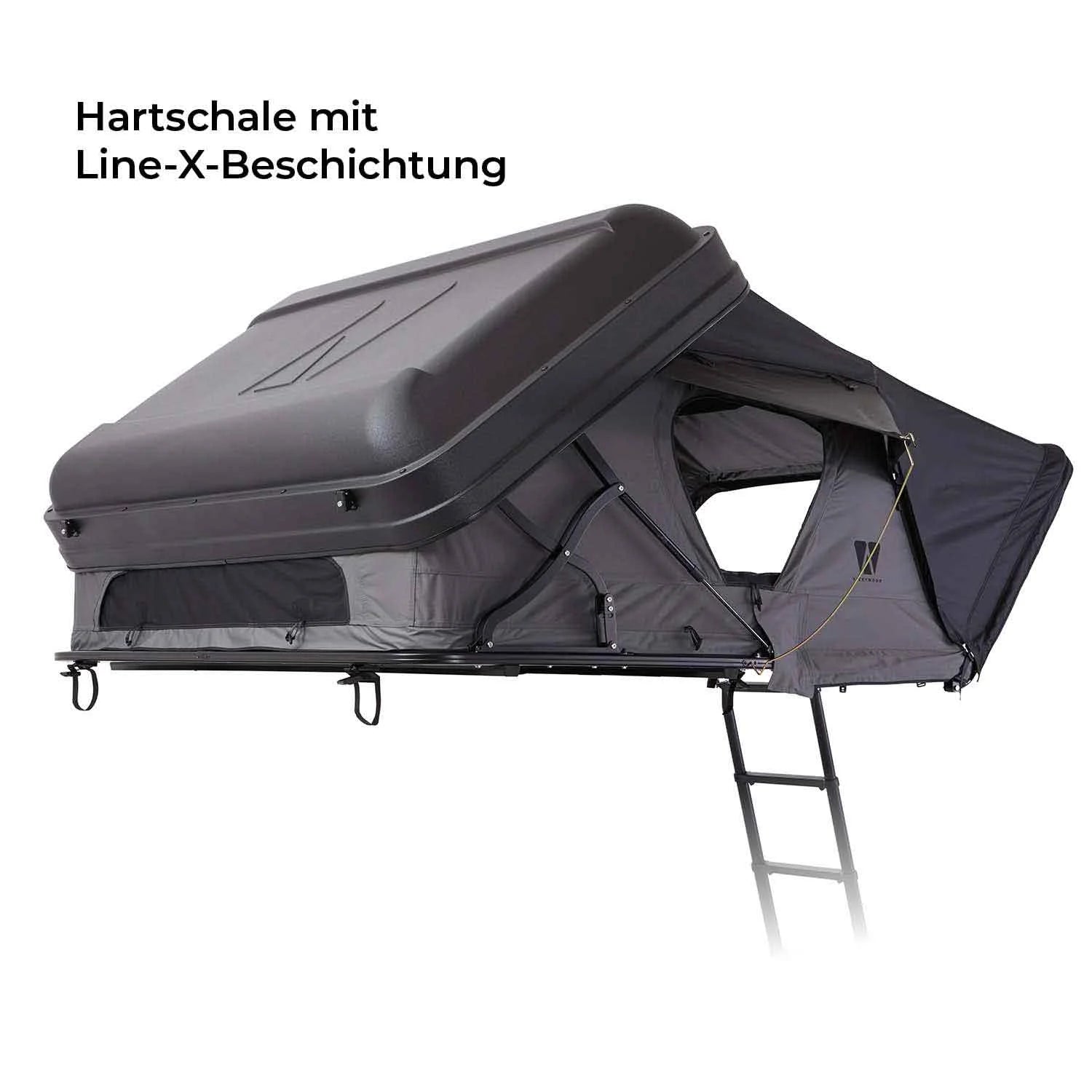 Hybrid-Dachzelt MIGHTY OAK Gen.3 190 ECO grau