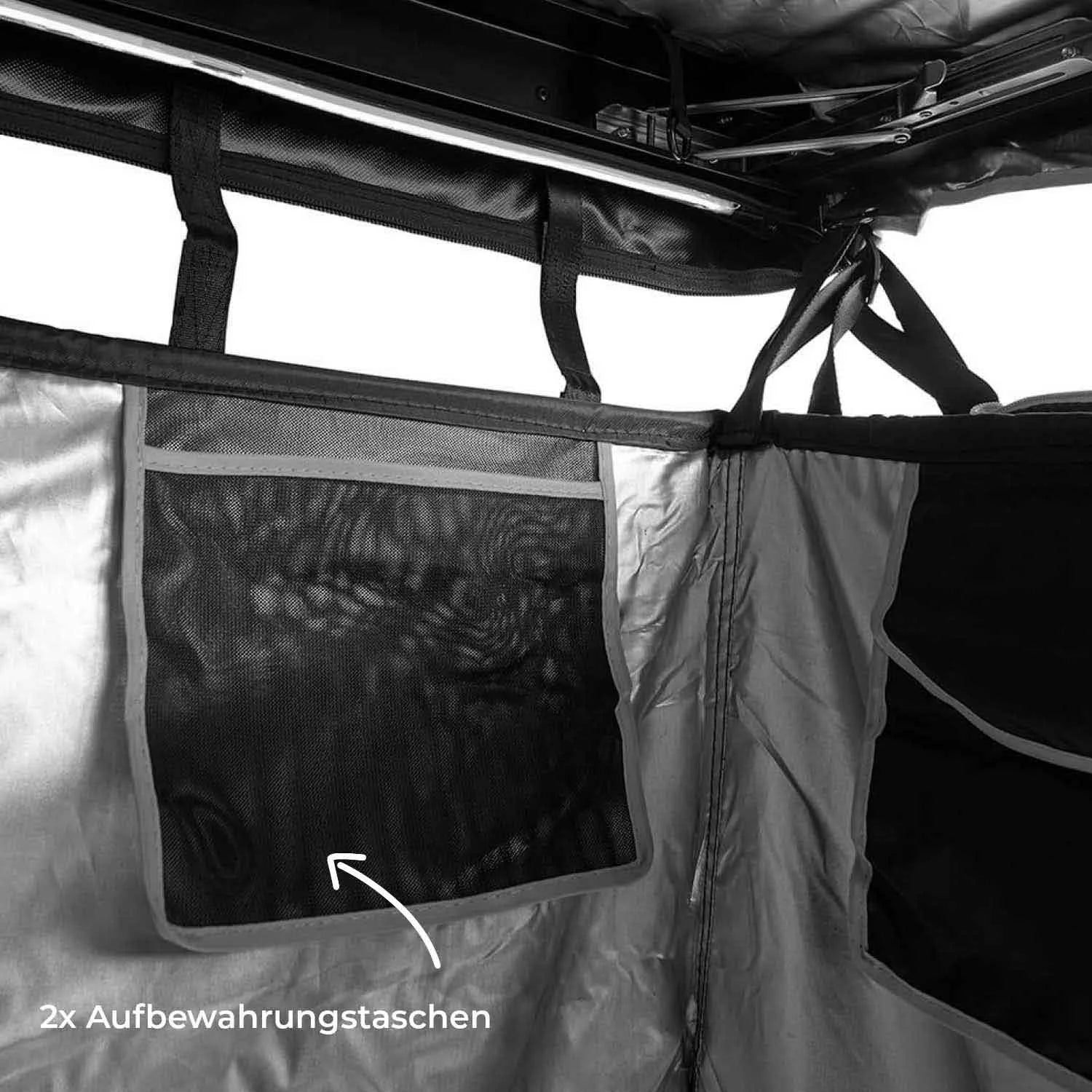 Vickywood Shower Tent with Rain Cover 100 cm Black