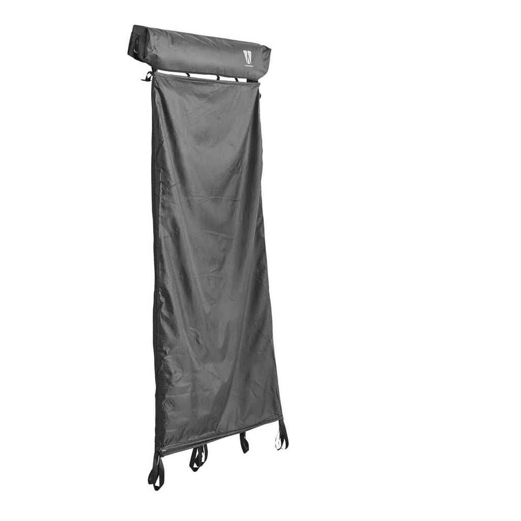 Vickywood Shower Tent with Rain Cover 100 cm Black