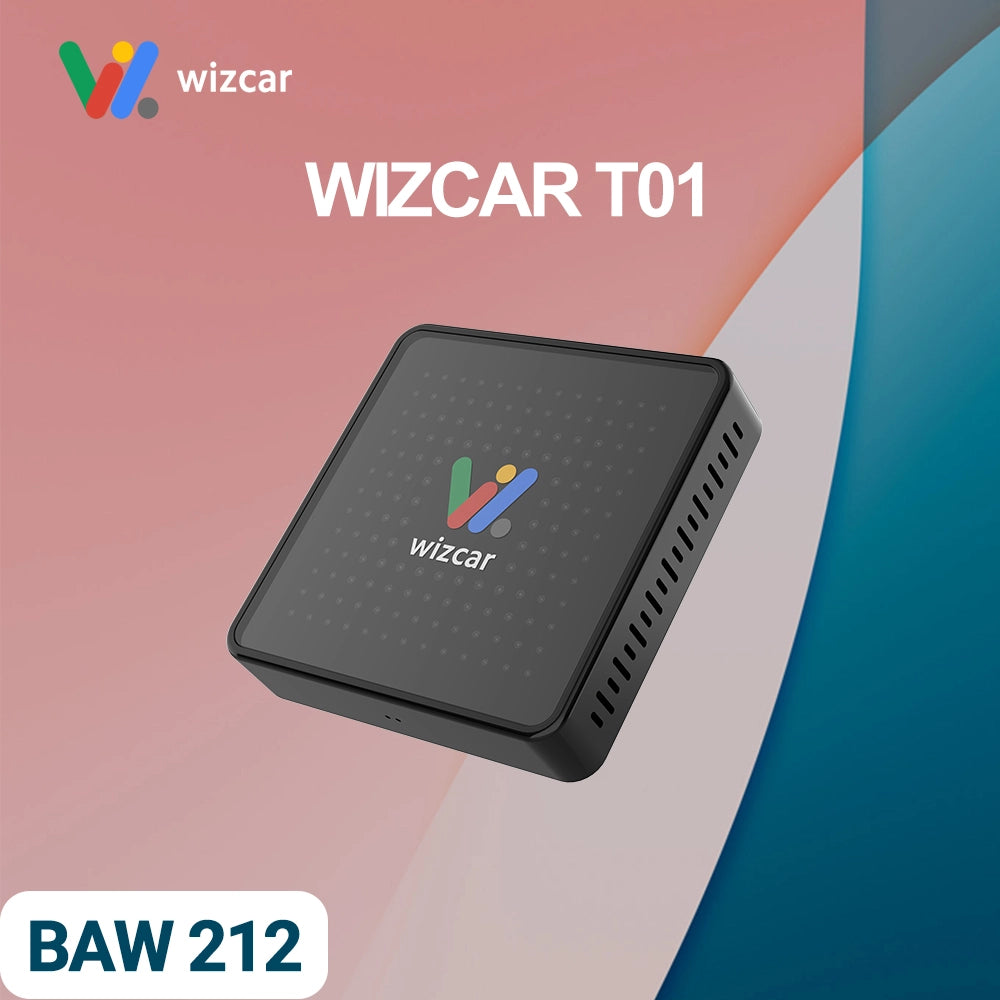 WIZCAR T01 Apple CarPlay & Android Auto Adapter für BAW 212